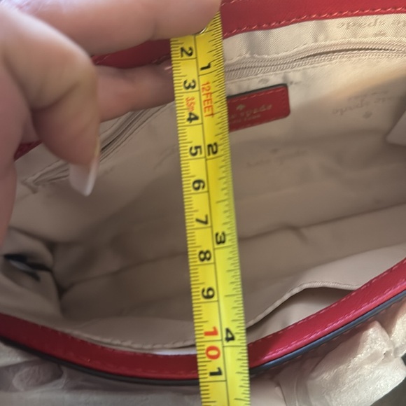 SOLD KATE SPADE ♠️ ♠️♠️ Beautiful Kate Spade in a gorgeous Candied CHERRY 🍒 R… - Picture 11 of 15